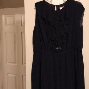 Navy blue dress